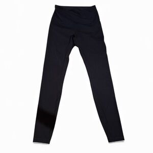 Lululemon ribbed Black High-Waisted Leggings